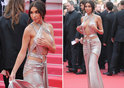 Chantel Jeffries nears nip slip in a barely there dress at Cannes 2018 Film Festival